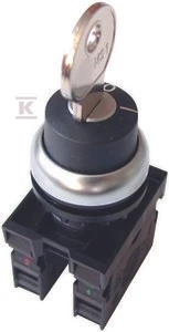 Eaton valdymo mygtukas M22-WRS/K11 1NO 1R 22mm juodas 216517