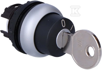 EATON raktinis jungiklis, Ø22 mm, 2 padėtys 0-1