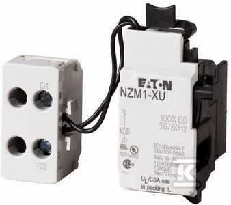 „Eaton“ žemos įtampos išjungimo 24 V kintamoji srovė NZM1-XU24AC (259434)