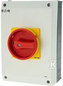 Eaton P3-63/I4/SVB/N PAGRINDINIS ATJUNGIMAS IR AVARINIS ATVEJIMAS