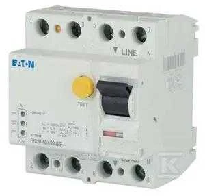 Eaton PERTRAUKIS SKIRTINGAS-SROVĖS 10KA,40A.FRCDM-40/4/03