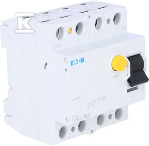 Eaton Liekamosios srovės grandinės pertraukiklis 4P 40A 0,3A tipas A PF6-40 / 4/03-A 112935