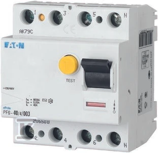 Eaton PF6-63/4/01 6KA SKIRTINGAS SROVĖS PERTRAUKIS