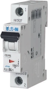 Eaton PL6-B6/1 SROVĖS PERTRAUKIS 6KA