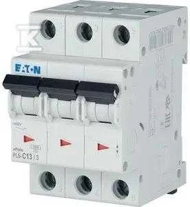 „Eaton“ grandinės pertraukiklis 3P C 13A 6kA AC PL6-C13/3 286600