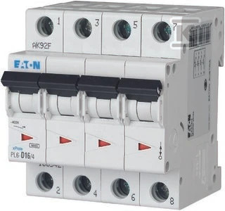 Eaton PL6-C16/4 SROVĖS IŠJUNGIKLIS 6KA