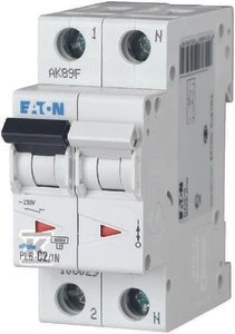 Eaton PL6-C2/1N 6KA VIRŠSROVĖS GRANDINĖS IŠJUNGIKLIS
