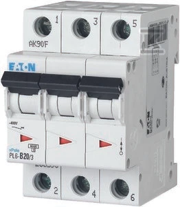 Eaton PL6-C20/3 VIRŠSROVĖS PERTRAUKIS 6KA