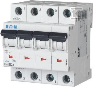 Eaton PL6-C32/4 VIRŠSROVĖS PERTRAUKIS 6KA
