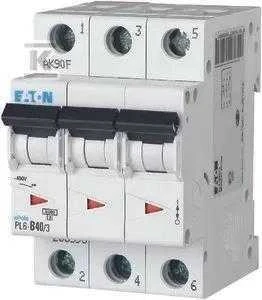Eaton PL6-C40/3 VIRŠSROVĖS PERTRAUKIS 6KA