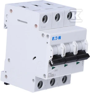 Eaton PL6-D25/3 SROVĖS PERTRAUKIS 6KA