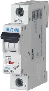 Eaton PL6-D6/1 6KA MCB