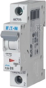 Eaton Jungiklis PLSM- B16-MW 1P B 16A 10kA AC - 242180