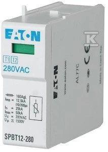 Eaton B + C SPBT12-280 viršįtampio ribotuvo įdėklas - 167341