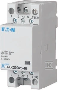 Eaton Modulinė juosta 25A 4Z 0R 230V AC / DC CMUC230 / 25- 40 (137309)
