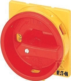 Eaton Geltona/Raudona Padlock Knob, skirtas T0, T3 ir P1 SVB-T0 (057892)