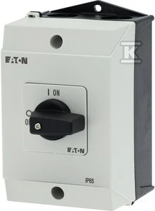 Eaton kameros jungtis 0-1 3P 20A korpuse T0-21 / I1 (207081)
