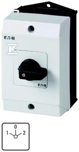 Eaton 1-0-2 3P 20A fotoaparato IP65 T0-3-8401 / I1 (207132) korpusas