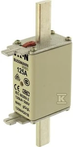 Eaton NH INSERT 125A 500V GL/GG SIZE.01 DOUBLE