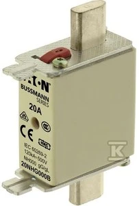 Eaton INSERT NH 20A 500V GL/GG DYDIS 000 POŽEMINE