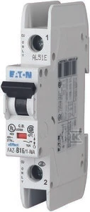 Eaton Grandinės pertraukiklis 1P C 6A 15kA AC FAZ-C6/1-NA 102084