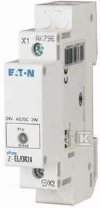 Eaton Z-EL/BL230 VIENA MĖLYNA LEMPA