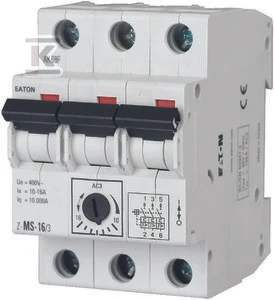 Eaton Z-MS-0,63/3 3 GEIČIŲ VARIKLIO JUNGIKLIS
