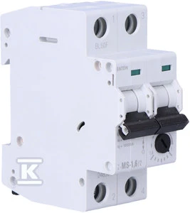 Eaton Z-MS-1,6/2 VARIKLIO JUNGIKLIS 2 GAIČIŲ