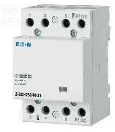 Eaton modulinis kontaktorius 40A 3Z 1R Z-SCH230 / 40-31 248854