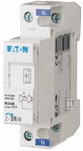 Eaton Z-SH/1N SAUGUS PAGRINDAS CILINDRŲ ĮDĖTI.