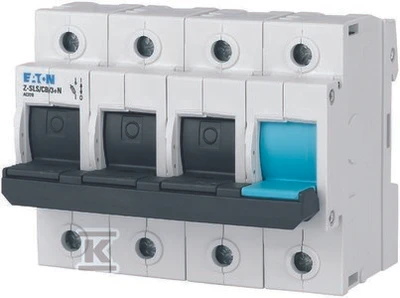 Eaton saugiklių jungiklio atjungiklis Z-SLS / CB / 3 + N 167283