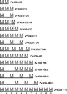 Eaton Jungiamieji tilteliai ZV-KSBI-4TE viršįtampių ribotuvai 263964