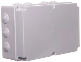 Elektro-Plast Ant paviršiaus montuojama hermetiška tuščia dėžė su membranomis 348 x 228mm IP65 PH-5A.3 pilka (28.53)