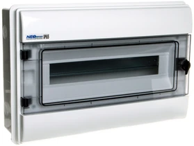„Elektro Plast 36.180“ modulinė paskirstymo plokštė 1x18 įleidžiama, IP65 RHp-18 36.180