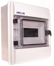 Elektro Plast 36.808 Modulinė skirstomoji plokštė 1x8 įleidžiama į žemę IP65 RHp-8 36.808