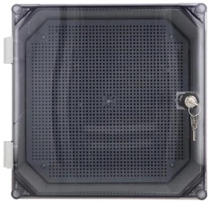 Elektro Plast 43.00 Korpusas 300x300x166mm su montavimo plokšte, skaidrus UNIbox Uni-0/T43.00