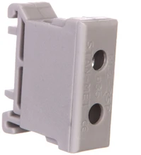 Elektro Plast 48.536 Paskirstymo-šakos blokas, 1 polių AL/CU 2,5-35 mm2 rutulinis, plokščias montavimas ir TH bėgis WLZ35P/35/s 48.536