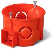 Elektro Plast Nasielsk 0284-01 Įleidžiamoji dėžutė 60 mm jungiamoji plokštelė su varžtais PK-60 PRO 0284-01 /90 vnt./