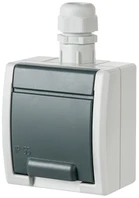 Kištukinis lizdas ELEKTRO-PLAST AQUANT, IP65