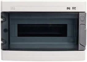 Elektro Plast Nasielsk Elektro-Plast Modulinė paviršiuje montuojama skirstomoji plokštė EP-Lux Plus RN 1/13 IP 40 N+PE (1904-01)