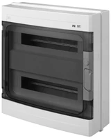 Elektro Plast Nasielsk 1912-01 Moduliniai skirstomieji įrenginiai 2x18 paviršiniai IP40 EP-LUX PLUS RN 2/36 (N+PE) 1912-01