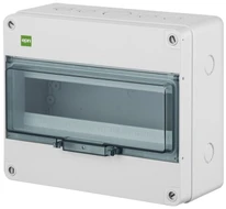 Elektro Plast Nasielsk Elektro-Plast komutatoriai Hermetica Rn 1x12+1 Pe+n Smoke Ip65 2207-01