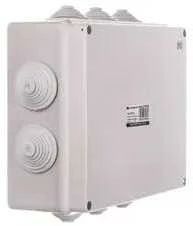 Elektro Plast Nasielsk Elektro-Plast Pramoninis encasement n / t 249 x 198 x 81mm su 10 anginas IP55 pilka (2716- 02)