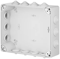 Elektro Plast Nasielsk 2723-02 INDUSTRIAL Hermetiška dėžutė n/t 342x282x115mm IP55 su 14 riebokšlių rutulinis 2723-02