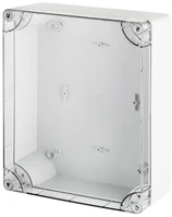 Elektro Plast Nasielsk 2725-01 INDUSTRIAL Hermetiška dėžutė n/t 340x270x106mm IP65 rutulys, skaidrus dangtelis 2725-01