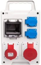 Elektro Plast Nasielsk Elektro-Plast Mobilus statybinis skirstytuvas 4 moduliai 1x5P/32 5P/16A 2x2P+Z RS (6213-00)