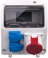 Elektro Plast Nasielsk Elektro-Plast 9 modulių konstrukcijos skirstomieji įrenginiai 2 x 2P+E 5P/32A
