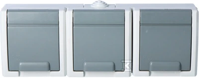 Elektro Plast Nasielsk GN.3X2P+Z N/T IP55 Pilkas AQUANT