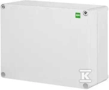 Elektro Plast Nasielsk Elektro-Plast Hermetinė dėžutė Pramoninė n/t 220 x 170 x 86mm IP65 pilka (2716-00)