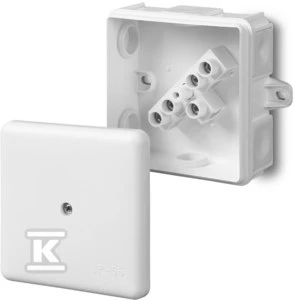 Elektro Plast Nasielsk PUSZ.N/T 6-OFF SU Įdėklu SU AUSAIS IP55 2X2.
